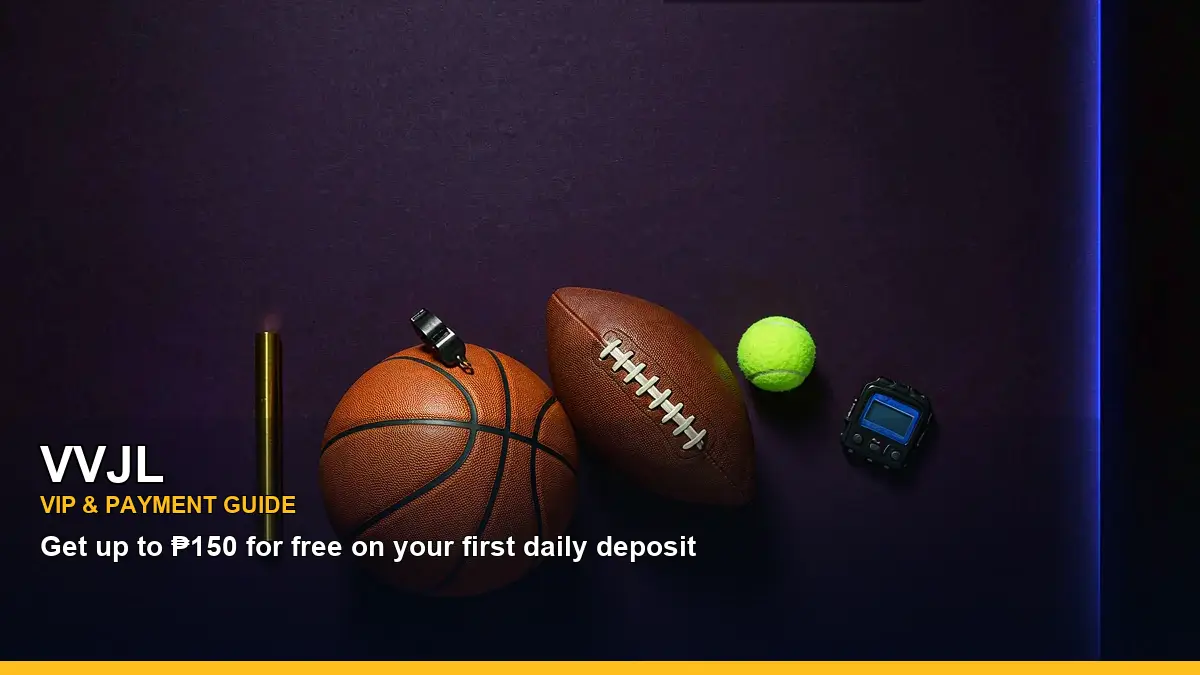 VVJL Philippine gaming guide featuring a sports betting layout, gaming equipment and an online casino interface